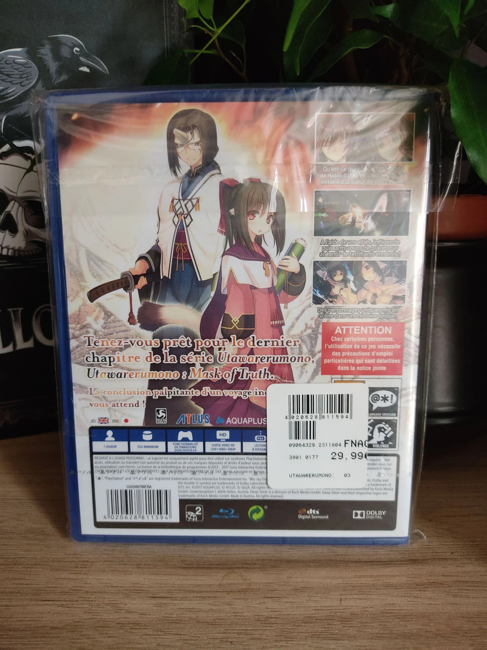 Juego PS4 Utawarerumono: Mask of Truth - Nuevo bajo plástico protector – photo 2
